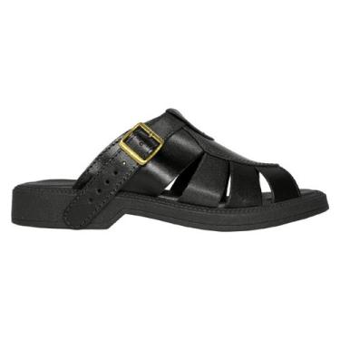 Imagem de Chinelo Casual Sandália Masculino Itapuã Rústico Confortável Couro Con