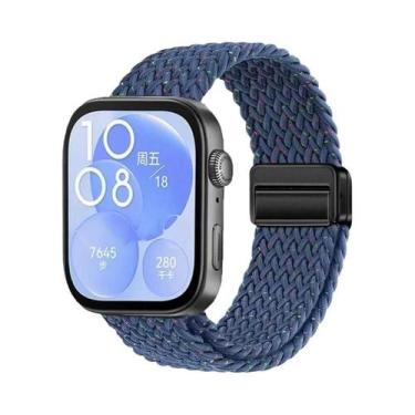 Imagem de Pulseira Magnética De Nylon Trançado Para Huawei Watch Fit 4 pro Fit 3