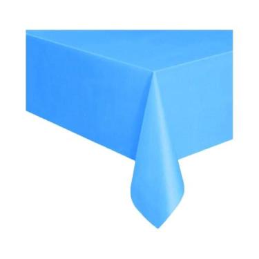 Imagem de Toalha De Mesa Plástica Descartável Cor Macaron Para Decorações De Cas