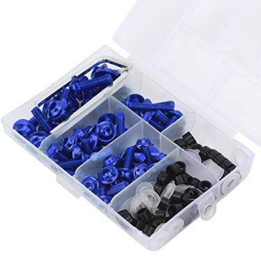 Imagem de SPYMINNPOO Boltos de Carenagem de Alumínio Billet Kit de Parafusos de Carenagem de Motocicletas 158pcs Parafusos de Universal Com Hardware Completo para o Pára - Traseiro Frente do Meio Frente