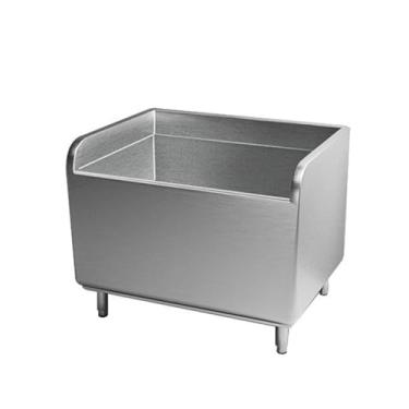 Imagem de Pia de esfregão de piso de aço inoxidável, pia de aço inoxidável independente, pia de esfregão de piso comercial com bacia profunda, pia de piso de aprofundamento de grande capacidade de aço