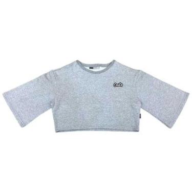 Imagem de Cropped Couts Clothing Feminino - Cinza-Feminino