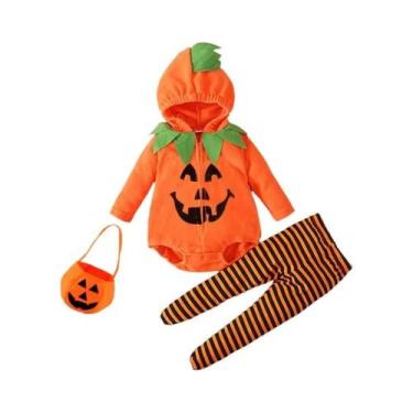 Imagem de Fantasia De Halloween Para Bebês Meninas E Meninos De 3 a 24 Meses, Ma