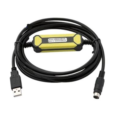 Imagem de Cabo de programação PLC, USB-DVP, USBACAB230 adequado para DVP EH ES EC EX DVP14SS211T DVP16, download de fio de cobre