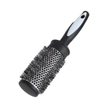 Imagem de Escova De Cabelo Redonda Para Estilização, Rolo De Nylon Com Barril De