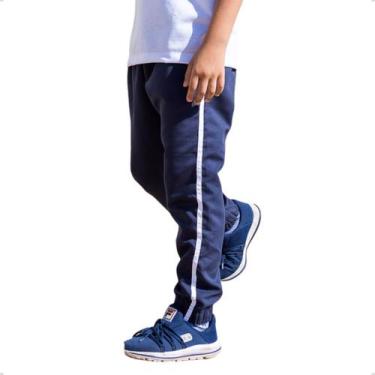 Imagem de Calça Jogger Infantil Tactel Uniforme Elástico na Barra 418 - BEN20A, 