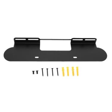 Imagem de ASHATA Suporte de Montagem na Parede do Alto-falante para Beam Gen 2, Alto-falante Resistente Flutuante Prateleira de Parede Soundbar Mount para Beam Gen 2, Economia de Espaço, Branco (Preto)