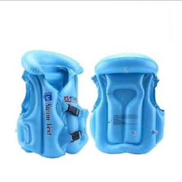 Imagem de Colete Inflavel Infantil Criança Piscina Praia Boia Salva - Elite Impo