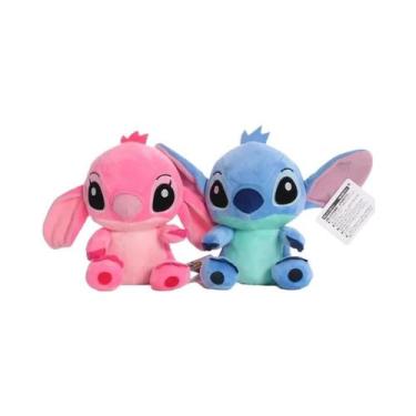 Imagem de Bonecos De Pelúcia Kawaii Stitch De 20cm, Brinquedos De Anime Para Beb