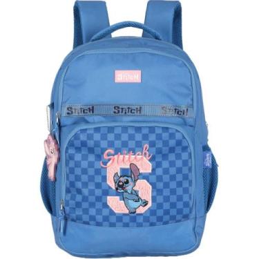 Imagem de Mochila STITCH Azul G - Luxcel