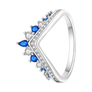 Imagem de Anel De Flor E Vaga-lume Empilhável Em Prata 925 Para Mulheres, Joia F