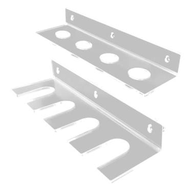 Imagem de Vaveren Suporte de parede para taco de beisebol, organizador multifuncional para equipamentos esportivos, ideal para casa, garagem, academia e cercas.