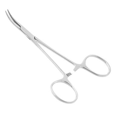 Imagem de Pinça Kelly Hemostática Curva 14cm - Limed Mogi