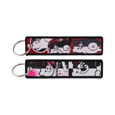 Imagem de Chaveiro Unissex De Anime Bordado Para Motocicletas E Carros Acessório