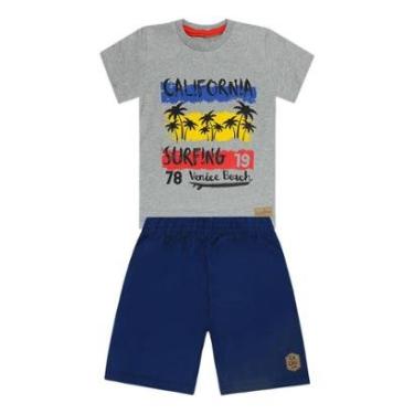 Imagem de Conjunto Camiseta Surfing e Short - Cacau Kids-Masculino