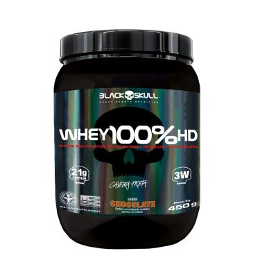 Imagem de Whey 100% HD Pote - 450g - Black Skull