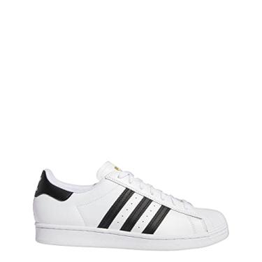 Imagem de adidas Originals Superstar ADV Tênis masculino de skate, Multi, 46