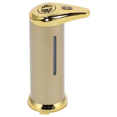 Imagem de 250ml Dispenser de Sabonete Automático com Sensor Touchless Sensível Não- ABS Líquido para Banheiro Residencial Janela Transparente Funciona Baterias