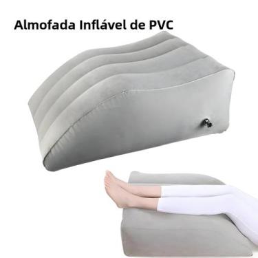 Imagem de Almofada Inflável Portátil Para Pernas, Para Viagens, Camping, Elevaçã