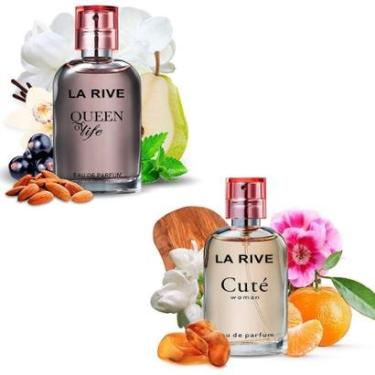 Imagem de Kit viagem C/2 La Rive Queen of life 30ml e Cuté 30ml-Feminino