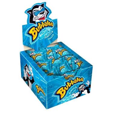 Imagem de Chiclete Hortelã Bubbaloo 300g c/60 unid. - Adams