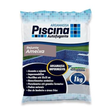 Imagem de Rejunte Piscina Impermeável Cor Ameixa 1kg