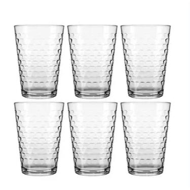 Imagem de Jogos De Copos Buble Vidro 6 Peças 220ml