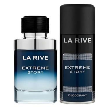 Imagem de Kit La Rive Perfume Extreme Story Masculino EDT 75ml + Deo 150ml