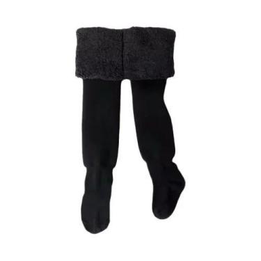 Imagem de Leggings Grossas E Macias Para Meninas, Meias-calças Quentes Para Bebê