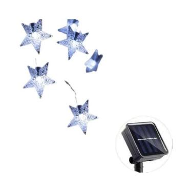 Imagem de Luzes De Cordão Solares Para Exterior, Luzes LED De Fada Para Decoraçã