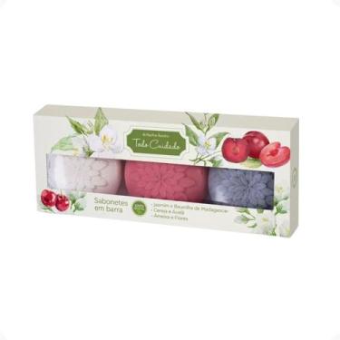Imagem de Sabonete Em Barra Todo Cuidado 270g Caixa 3un Abelha Rainha Cereja Ave