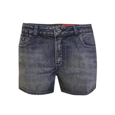 Imagem de Short Ellus Blue Cross Feminino Preto-Feminino