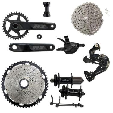 Imagem de Kit Grupo Absolute Gta 12v Bike Mtb 1x12v C/ Cubos Rolamentos Abs