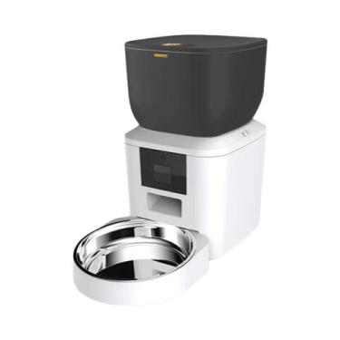 Imagem de Alimentador Automático Inteligente Para Animais De Estimação Com Câmer