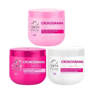 Imagem de Cronograma Capilar Hidratação, Nutrição E Reconstrução - Force Cosméti