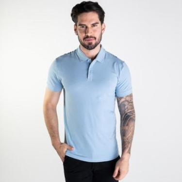 Imagem de Camisa Polo Forum Azul Claro-Masculino