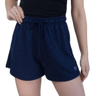 Imagem de Shorts Feminino Stoff Clochard Tricot Marinho - 04142-Feminino