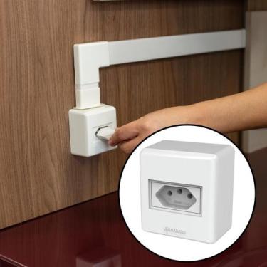 Imagem de Kit Tomada 10a 20a 20a vermelho interruptor simples paralelo Sistema X