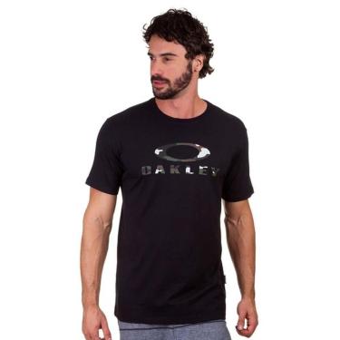 Imagem de Camiseta Oakley O-Bark Preta M-Masculino