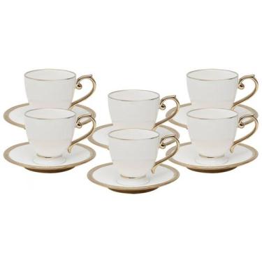 Imagem de Conjunto De 6 Xícaras De Chá Com Pires De Porcelana 200Ml Paddy Wolff