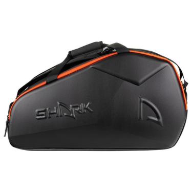 Imagem de Raqueteira Shark Ultimate Preta e Laranja-Unissex