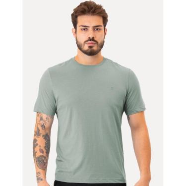 Imagem de Camiseta Individual Masculina Comfort Pima Soft Touch Azul Claro-Masculino