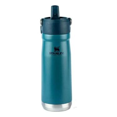 Imagem de Garrafa Térmica Stanley Flip Straw 8080 Lagoon 651Ml