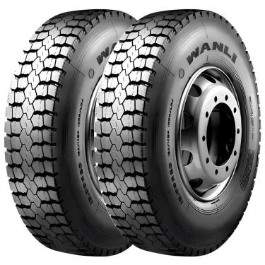 Imagem de KIT 2 Pneus Wanli 235/75R17.5 Aro 17.5 SDR01 143/141J 18PR