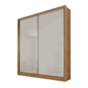 Imagem de Guarda Roupa Solteiro 2 Portas 3 Gavetas - Toledo-cumaru/fendi - Móveis Horizonte