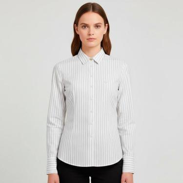 Imagem de Camisa Dudalina Slim Fit Listrada Feminino-Feminino