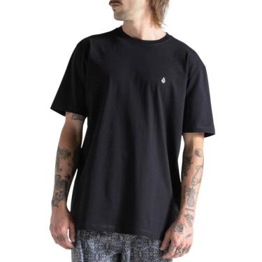 Imagem de Camiseta Volcom Stone Blanks Preta-Masculino