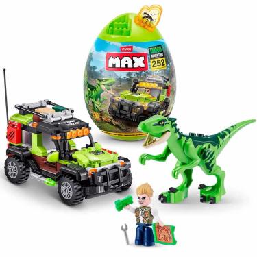Imagem de Blocos de Montar - MAX Dino - Ovo Raptor Force - 252 peças - Candide