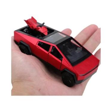 Imagem de Conjunto De Carrinhos De Brinquedo Vintage Para Meninos: CyberTruck De