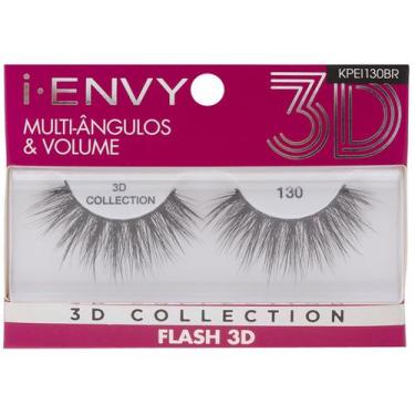 Imagem de Cílios Postiços Kiss NY I-Envy  3D Collection, 1